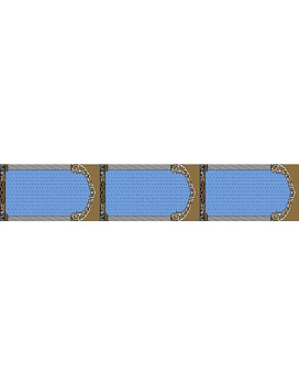 Дорожка голубой Симин JO01A