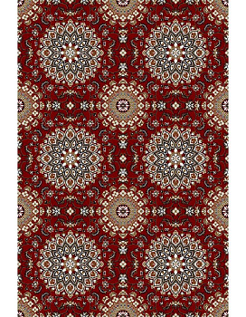 Дорожка красный Азата 4204A