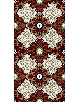 Дорожка красный Азата 2727A