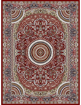 Ковер красный Азата 2051B Ковер красный Азата 2051B