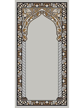 Коврик серый Симин JO01A