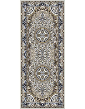 Ковер серый Гулзар 2051B Ковер серый Гулзар 2051B