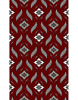 Дорожка красный Азата 0009A