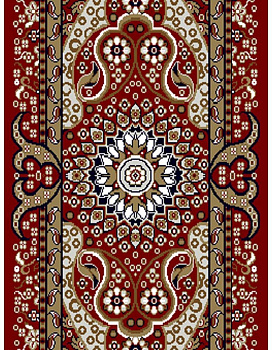 Дорожка красный Азата 2705A