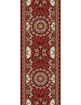 Дорожка красный Гулистон 8046A
