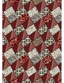 Дорожка красный Азата 0066A