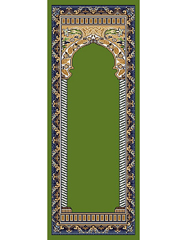 Коврик зеленый Мараканд JO01A