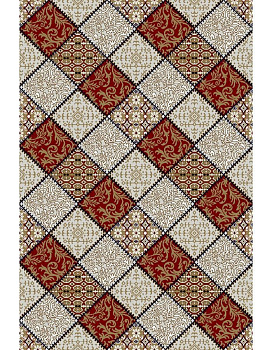 Дорожка красный Азата 0071A