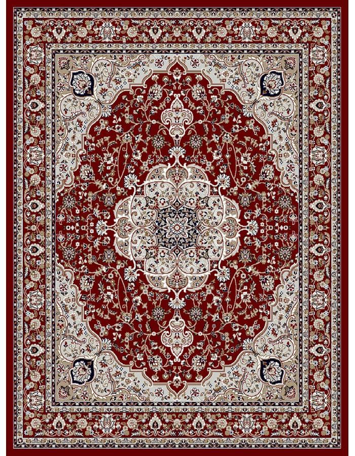 Ковер красный Азата 0006A