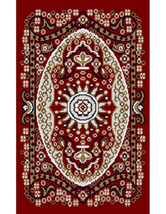 Коврик красный Азата 2705A