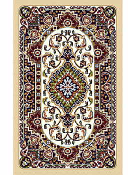 Коврик кремовый Мараканд 4853C