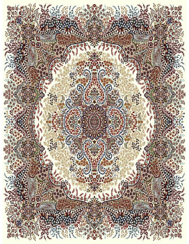 Ковер кремовый Мараканд 8005A