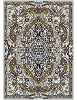 Ковер серый Гулзар 2027B