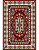 Ковер красный Саразм 4870A