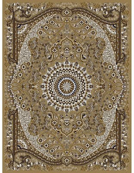 Ковер темно-серый Гулзар 2705A