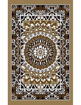 Коврик темно-серый Гулзар 2051A