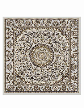 Ковер серый Гулзар 1206A