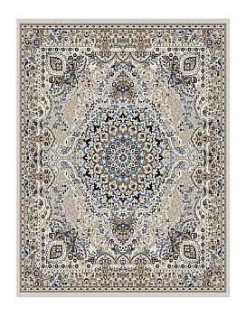 Ковер серый Гулзар 0005B