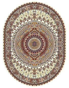 Ковер кремовый Гулистон 0046A