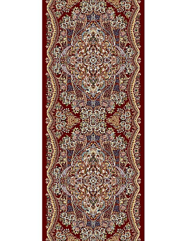 Дорожка красный Гулистон 8003A