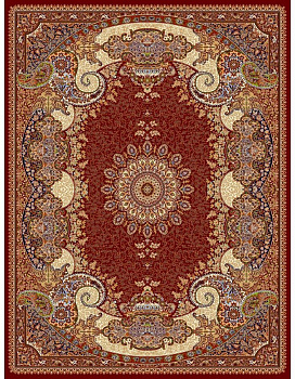 Ковер красный Саразм 4946A