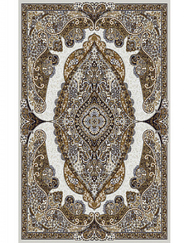 Ковер серый Гулзар 2027A