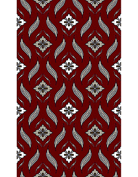 Дорожка красный Азата 0009A