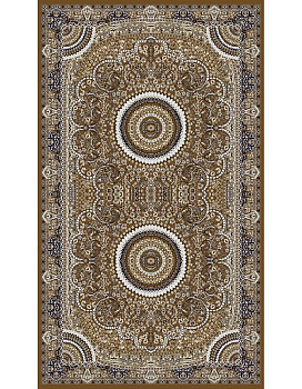 Ковер коричневый Гулзар 2051A