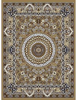 Ковер темно-серый Гулзар 2051A