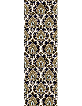 Дорожка черный Гулзар 0414B