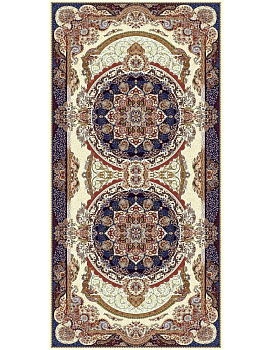 Ковер кремовый Саразм 4868A