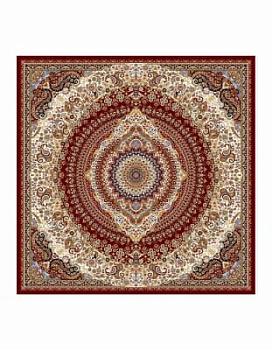 Ковер красный Гулистон 0046A