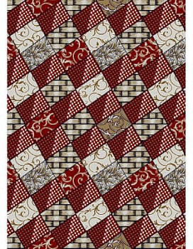 Дорожка красный Азата 0066A