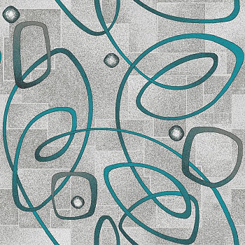 Дорожка серо-синий Нева-Тафт Серпантин