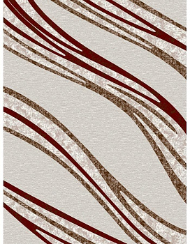 Ковер серый Зарафшон 0075A