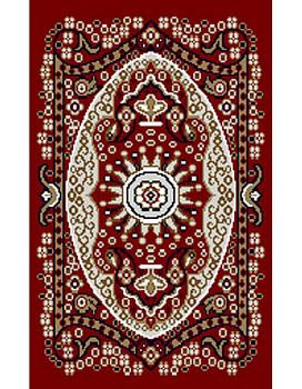 Коврик красный Азата 2705A