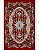 Коврик красный Азата 2705A