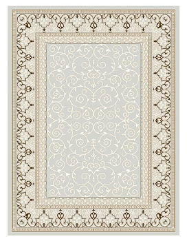 Ковер серый Симин 6002A