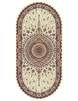 Ковер кремовый Гулистон 0046A Ковер кремовый Гулистон 0046A