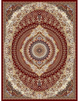 Ковер красный Гулистон 0046A