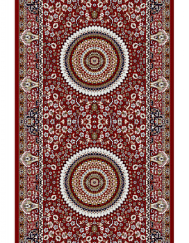 Дорожка красный Азата 2051A