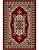 Ковер красный Саразм 4872A