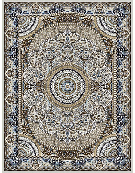 Ковер серый Гулзар 2051B