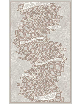 Ковер темно-серый Садаф 0035A