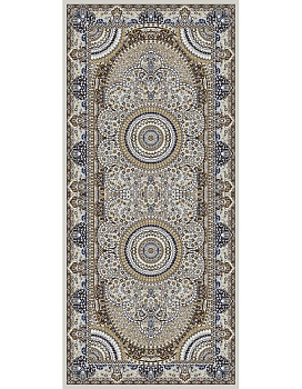 Ковер серый Гулзар 2051B