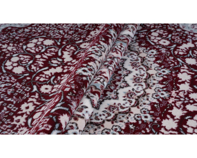 Ковер бордовый Садаф 0032A