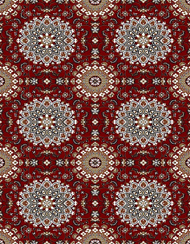 Дорожка красный Азата 4204B