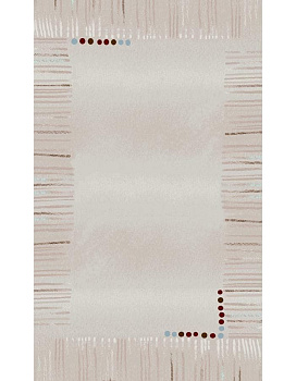 Ковер голубой Садаф 0090A