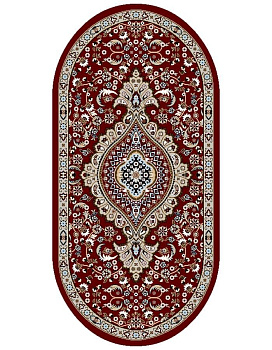 Ковер бордовый Согдиана Голд 4212A