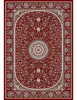 Ковер красный Азата 1206A Ковер красный Азата 1206A